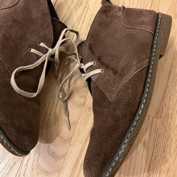 Timberland Boys Brown Leather Lace Up Desert Chukka Boots 4.5 - Picture 6 of 11